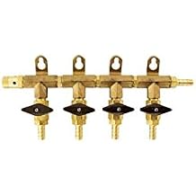 Homebrewers Outpost D1810 Gas Manifold - 4 Way