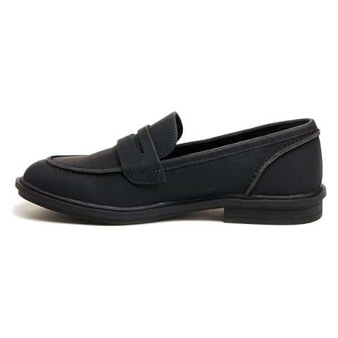 Rocket Dog Women's Gabby Loafer Flat, Black, 8.5 Cover