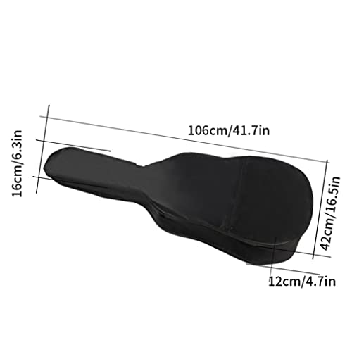 Sac de guitare Boîtier de guitare Cas de raccourci Casse à glissière Étanche Couverture de guitare folklorique pour… - Les Beatles, Paul McCartney, John Lennon, RIngo Starr, George Harrison Sac de guitare Boîtier de guitare Cas de raccourci Casse à glissière Étanche Couverture de guitare folklorique pour… – Image 3