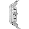 Fossil Watch for Men Nate, Quartz Chronograph Movement, 50 mm Silver Stainless Steel Case with a Stainless Steel Strap, JR1353 #2