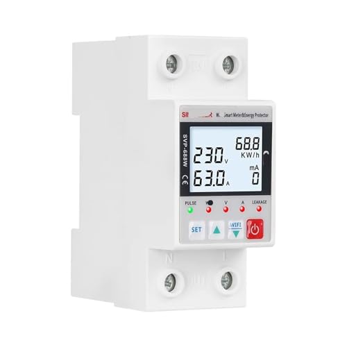 Disjoncteur de fuite et protecteur de surtension intelligent pour réseau électrique
