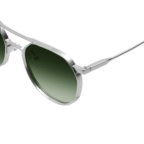 Image of Dervin UV Protected Round Sunglasses for Men and Women