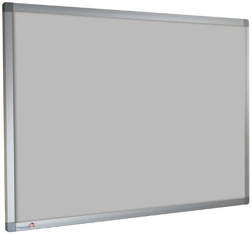 Charles Twite Noticeboard Class 1 Aluminium Framed 900mm x 600mm, Silver Birch