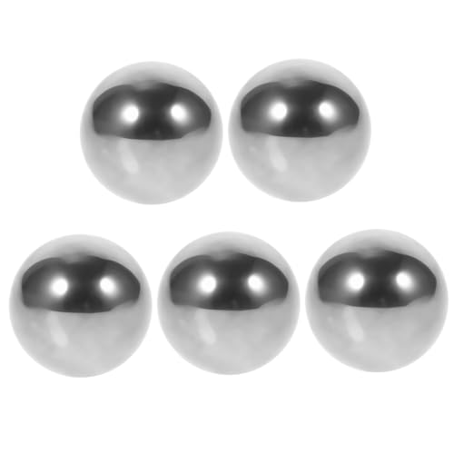 HAWILLOSCH 5pcs Spherical Ball Bearings Precision Balls Carbon Steel Ball for Bike and Refrigerator