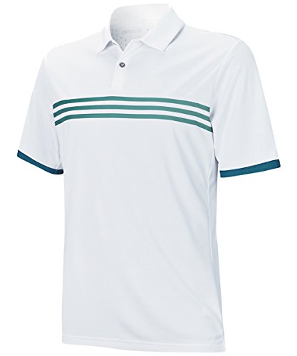 adidas Golf Men's Climachill Gradient 3-Stripes Polo