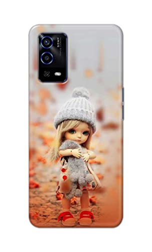 Image of PRINTFIDAA Doll Cute Girl Amazing Beauty Little Kid Child Playing Hard Back Cover for Oppo A55 Back Cover -(P6) KAT1001