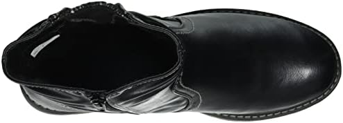MUK LUKS LUKEES Women's Logger Calgary Boots Fashion, Black, 6 | Image 4