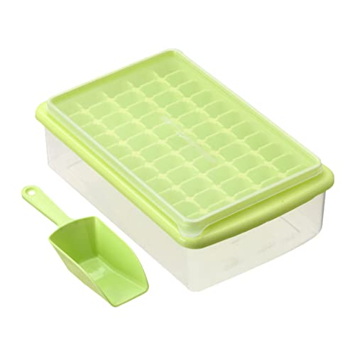 Cubitera plegable de plástico con tapa LABRIMP color verde miniatura 1