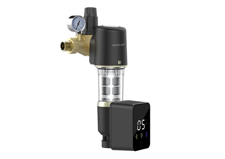 Rückspülfilter Gewapur 1 Zoll und ¾ Zoll mit Rückspülautomatik – Rückspülfilter...