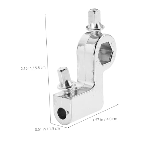 Soporte para mazo de pedal de batería Fácil instalación Compatible con soporte de martillo para bombo Pedal simple miniatura 2