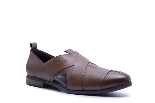 Image of Pierre Cardin Mens Pc1042 Tan Boat Shoe