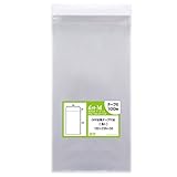 お急ぎ便【国産/追跡番号付】テープ付 長3【 A4用紙3ッ折り用 】透明OPP袋（透明封筒）【100枚】30ミクロン厚（標準）120x235+30mm