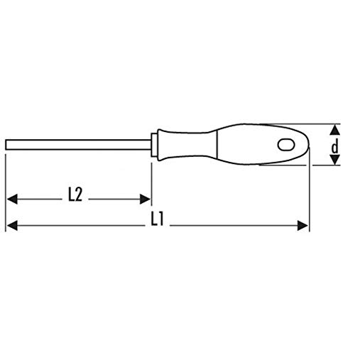 Britool E165398B Phillips Screwdriver, Green - Image 2