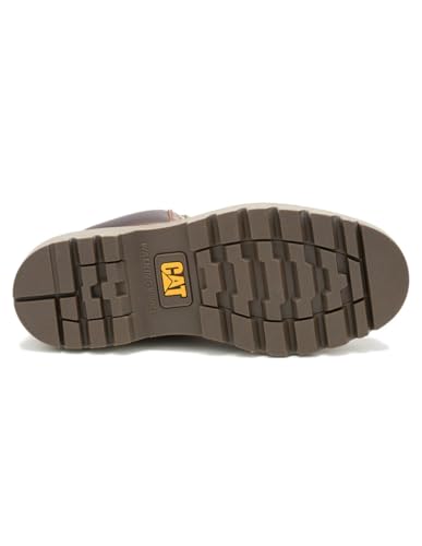 Image of CAT Caterpiller Mens Colorado Moc Toe Leather Ankle Boots - Nuthatch - 9 US