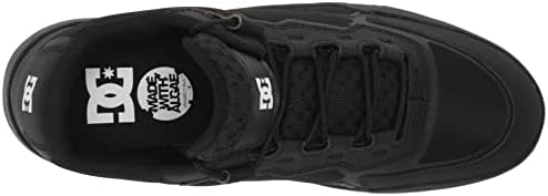 DC Men's Metric Skate Shoe, Black/Black/Gum, 11 | Image 4