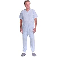 FERRUCCI COMFORT Sanitäranzug - Baumwolle, Kurze Ärmel, Italien