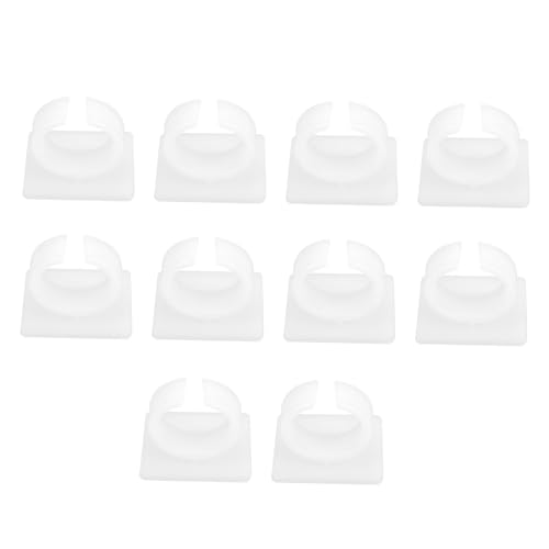 BESPORTBLE Desk Mic Clip and Wall Mount Holder 10pcs Microphone Bracket for Home Concert Use