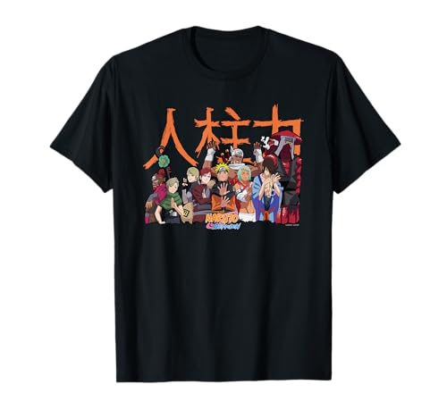 Naruto Shippuden Jinchuuriki Group Anime T-Shirt
