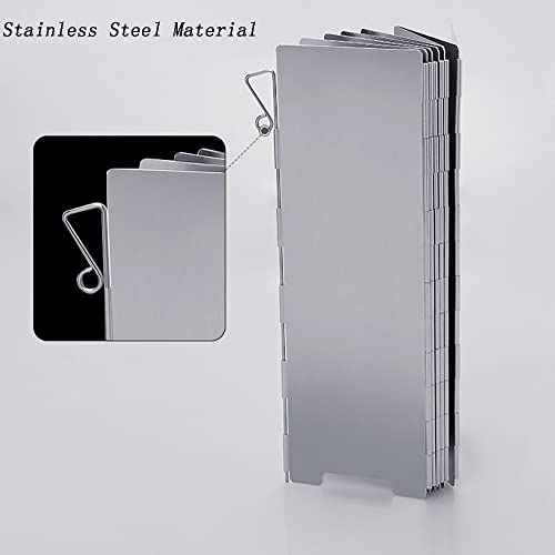 Fornello da Campeggio, Antivento Pieghevole in