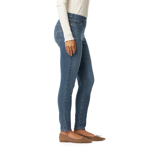 Levi Strauss Signature Gold Women's Totally Shaping Pull-on Skinny Jeans Mid-Rise Stretch Denim (Available in Plus Size)2