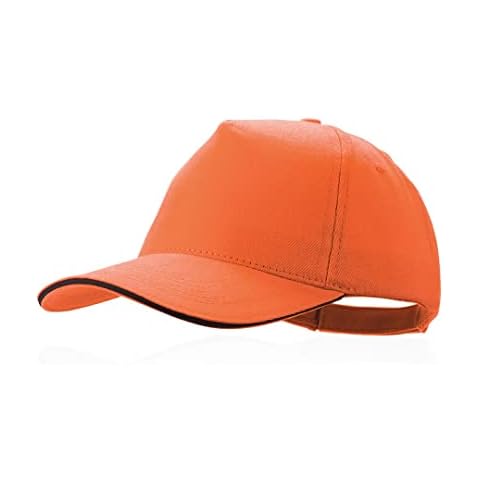 Gorra MIBANDERA de 5 Paneles Naranja Cover