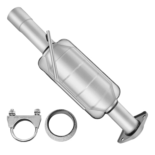 [Rear]FortunaFlow Catalytic Converter Compatible with Jeep Wrangler 2004-2006 4.0L,Replace 5114 458AA,5114 459AA,645373,19539(EPA Compliant+standard)
