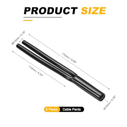 Cable de altavoz en Y protector flexible contra interferencias HIFI 2