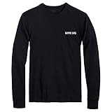 Rome Snowboards Herren Graphic Snowboard Logo Langarm T-Shirt, Panther Black, Größe XXL