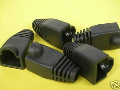 Gimax Ethernet Cable CAT5 CAT6 RJ45 Connector Boot EBK