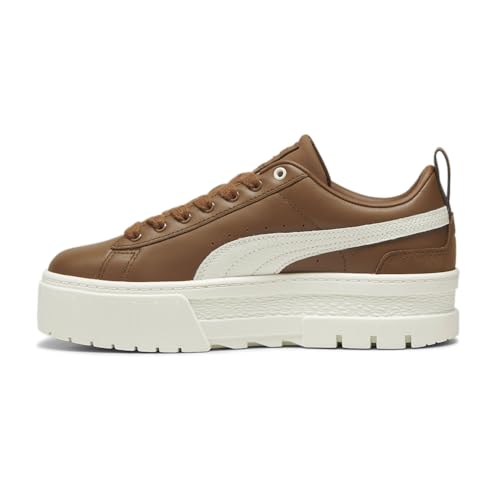 Image of PUMA Womens Mayze Flawless Lace Up Platform Sneakers Shoes Casual