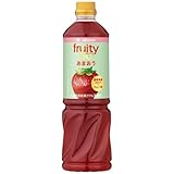 ミツカン 業務用 フルーティス りんご酢 あまおう 1000ml (6倍濃縮タイプ) [ アップルビネガー 飲むお酢 ]