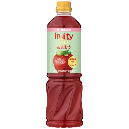 ミツカン 業務用 フルーティス りんご酢 あまおう 1000ml (6倍濃縮タイプ) [ アップルビネガー 飲むお酢 ]
