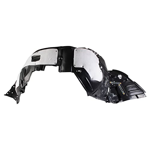 Image of TRQ Front Inner Fender Liner Set Compatible with 2013-2017 Lexus LS460 LX1248132 LX1249132