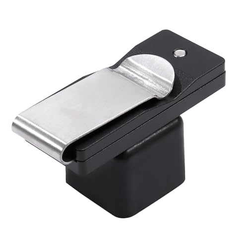 SweetSerenade Porte-Craie de Queue de Billard, Porte-Craie de Queue de Billard avec Clip de Ceinture Magnétique, Accessoires de Billard Snooker