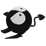 OSALADI 車用アンテナトッパー 漫画風 大きな目 コウモリ アンテナボール ハロウィン 車の装飾 自動車用 屋根の装飾 耐水設計 簡単取り付け