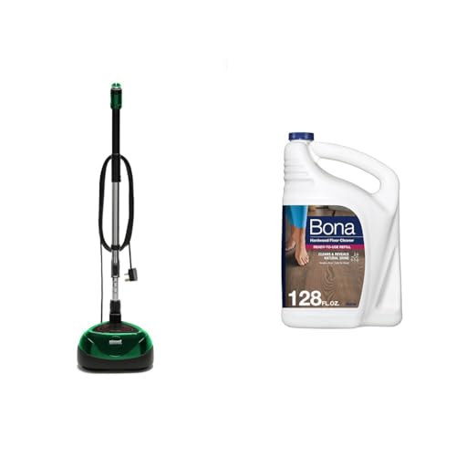Image of Bissell Commercial BigGreen BGFS650 Hercules Scrub and Clean Floor Machine & Bona Hardwood Floor Cleaner Refill - 128 fl oz - Unscented - Refill for Bona Spray Mops and Spray Bottles