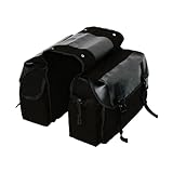 Fonction : Ce sac peut être monté comme sacoche de selle ou de selle. Les sangles élastiques renforcées utilisées pour la fixation réduisent efficacement le desserrage des sangles et le basculement du sac en cas de conduite accidentée.