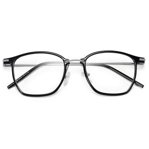 Image of Dollger Blue Light Blocking Glasses Woman /Man, Fashion Small Square Fake Eyeglasses UV Ray Filter Computer Gaming Glasses