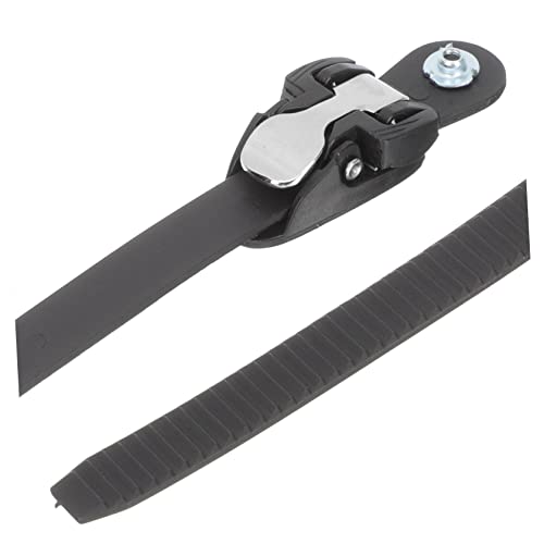MUSISALY Skate Buckle Strap for Ice Skates Skate Shoes Leash with Installation Screws Durable Fixing Design for Roller Skate Accessories Replacement Strap