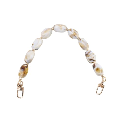 Tighall 13.78" Gemstone Imitation Decorative Bag Chain, Acrylic Purse Strap