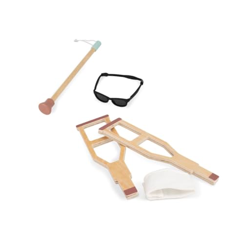 Set inclusif pour poupées Miniland accessoires diversité et inclusion