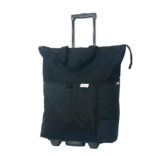 Fashionista Rolling Carry-on Luggage Tote