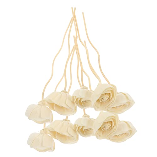 Gogogmee 10pcs Diffuser Sticks Flower Diffuser Sticks for Home Fragrance Decorative for Ambiance Any Space