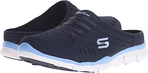 Image of Skechers Women's Gratis No Limits Sneaker | Casual Walking, Air-Cooled Memory Foam, Slip-On Clog Sneaker, Lightweight