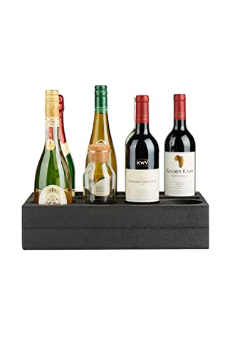 SCHAUMEX® Flaschenhalter aus Schaumstoff – Platz für...