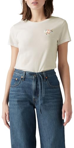 Levi's Damen The Perfect Tee T-Shirt, Lse_Hummingbird HL L, X-Large
