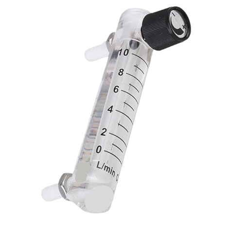 Débitmètre d'air LZQ-4 acrylique 1-10LPM instrument de mesure pour gaz