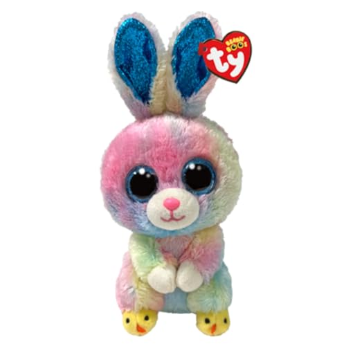 Ty Beanie Boo TWITCHES The Colorful Easter Bunny - 6'