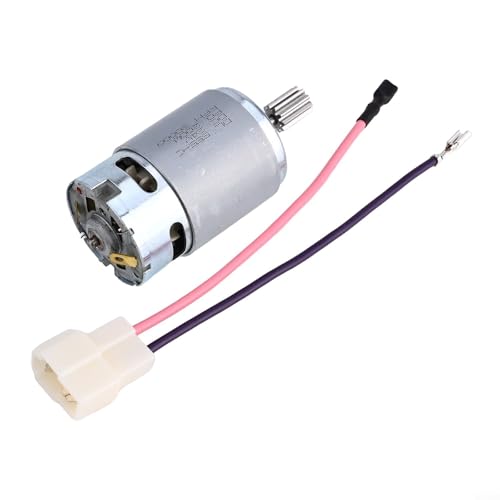 DL 555C 24V High Speed Motor For Kids Electric Car, 555 24V Motors for Children Ride On Car Replacement Parts(555 24V 30000 10T)