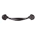 Amazon Basics Rounded Foot Cabinet Handle, 4.63-inch Length (3-inch Hole Center), Oil Rubbed Bronze, 10-Pack